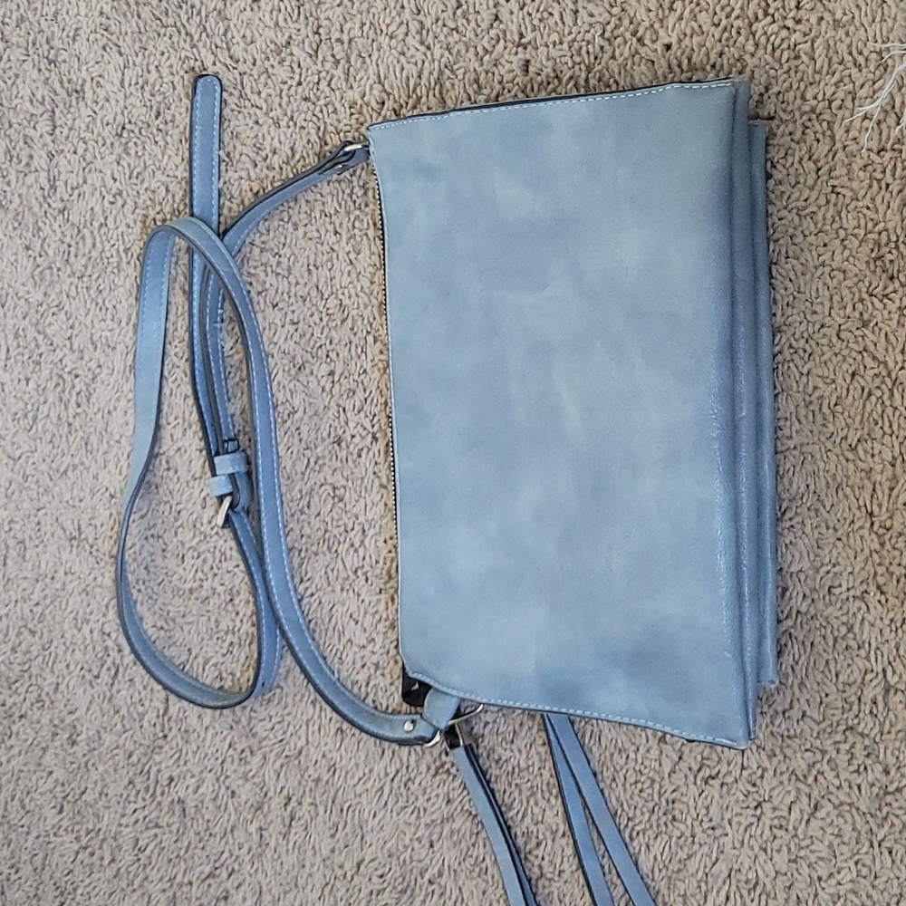 Light Blue Crossbody Purse